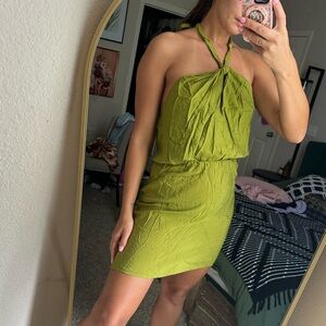 H&M green dress